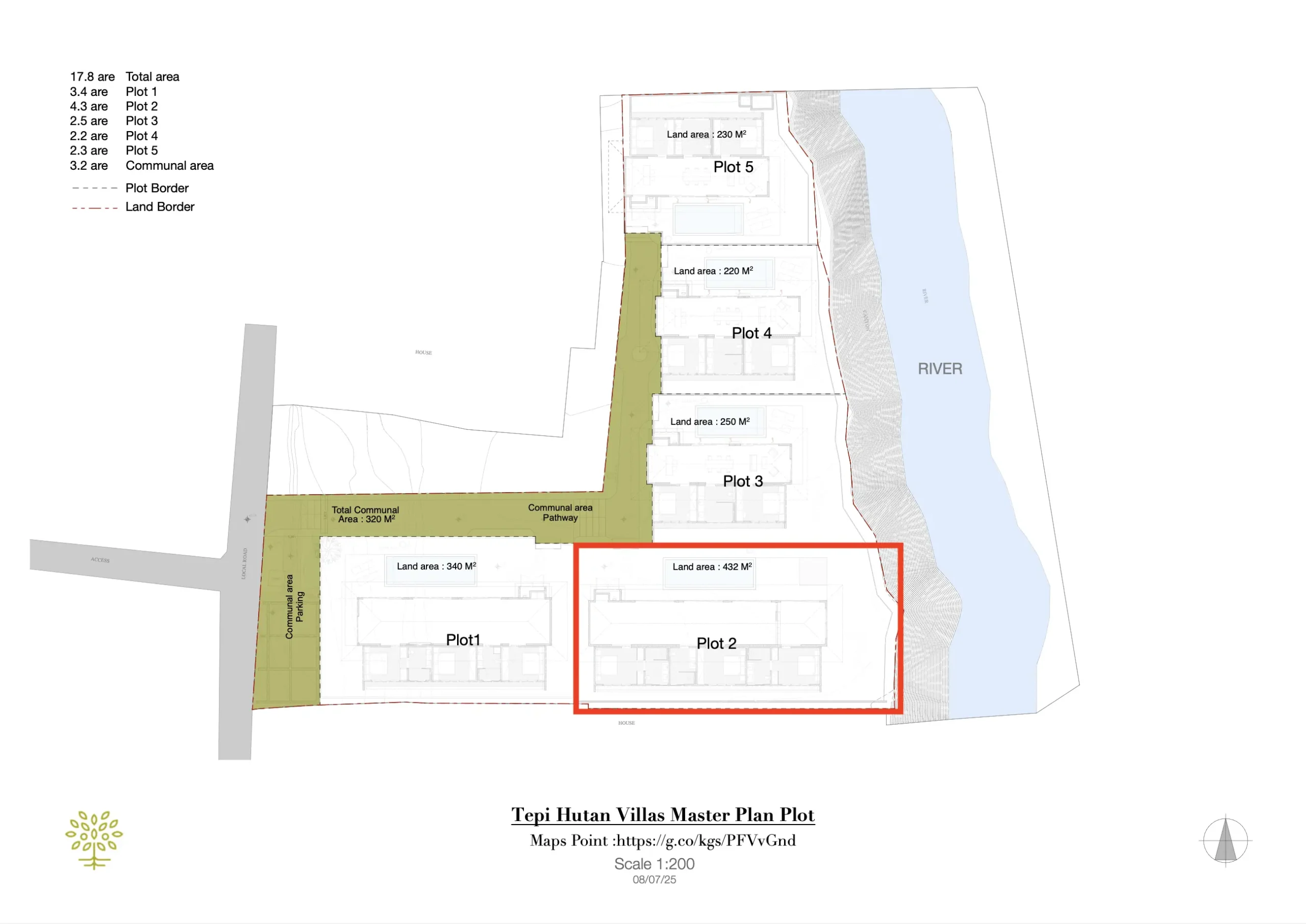 VILLA 02 KEY PLAN