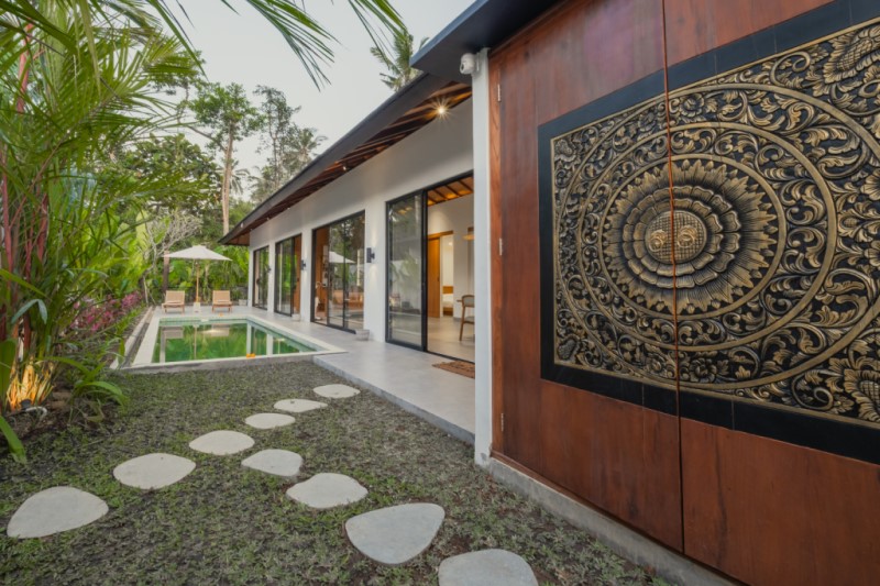 Tepi Hutan: Five family homes in Pejeng.